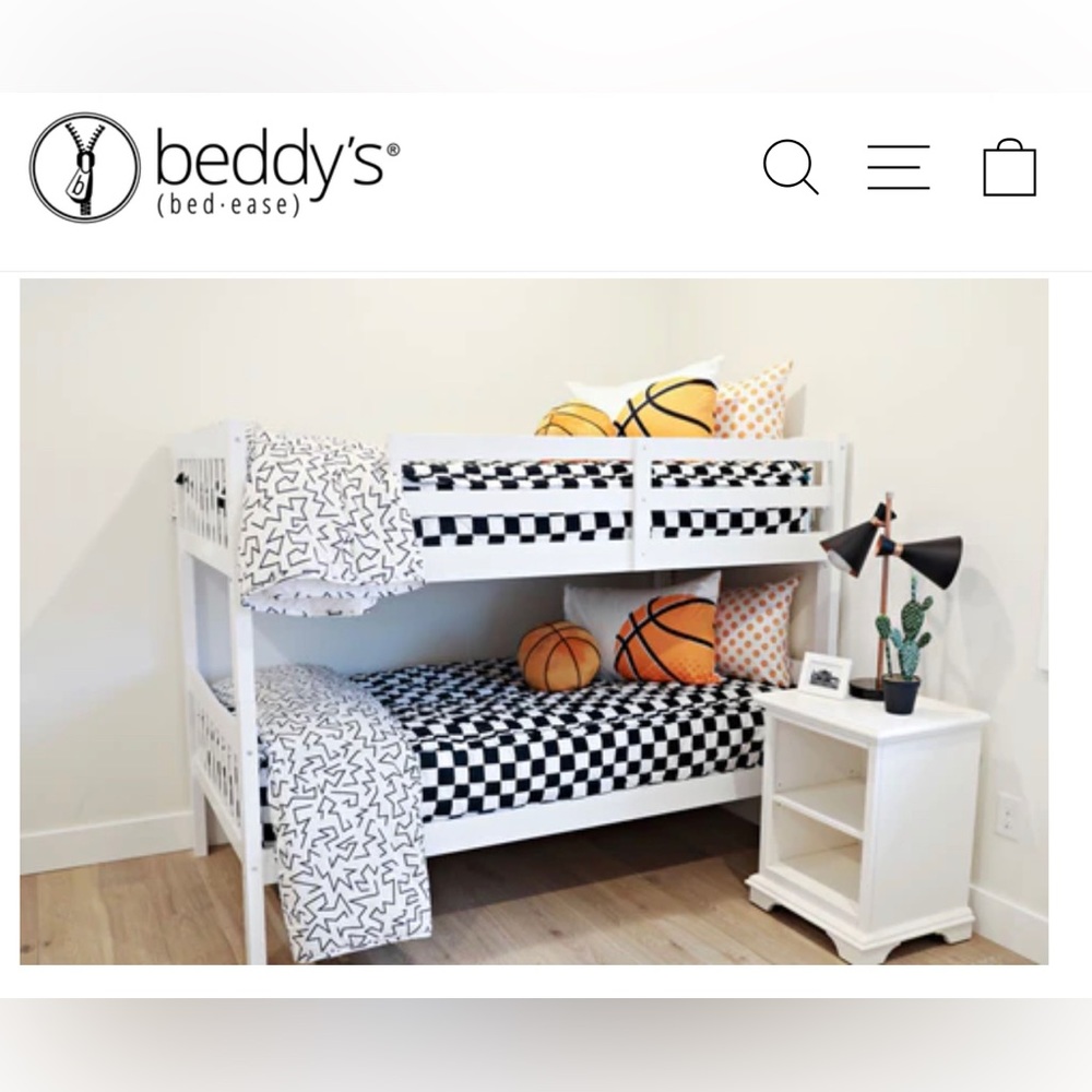 Beddys Checkerboard Twin Bedding